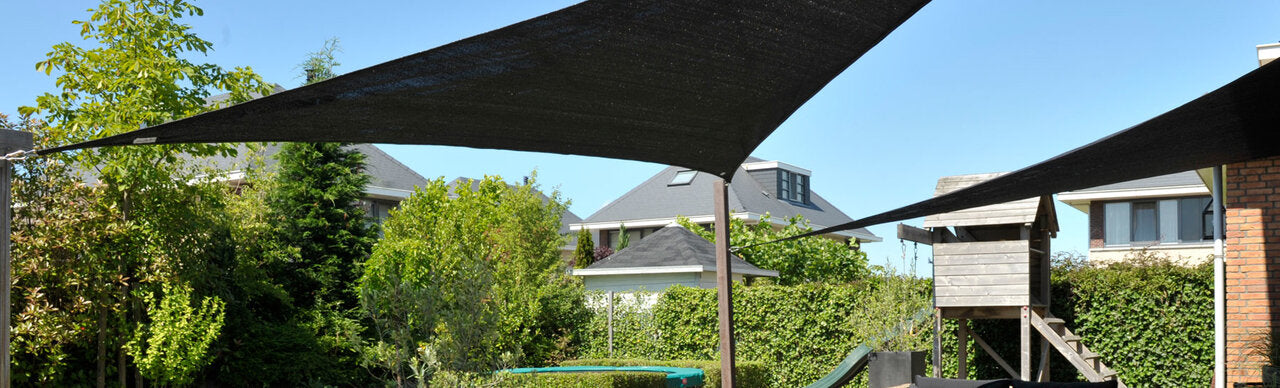 Schaduwdoek driehoek 90 graden